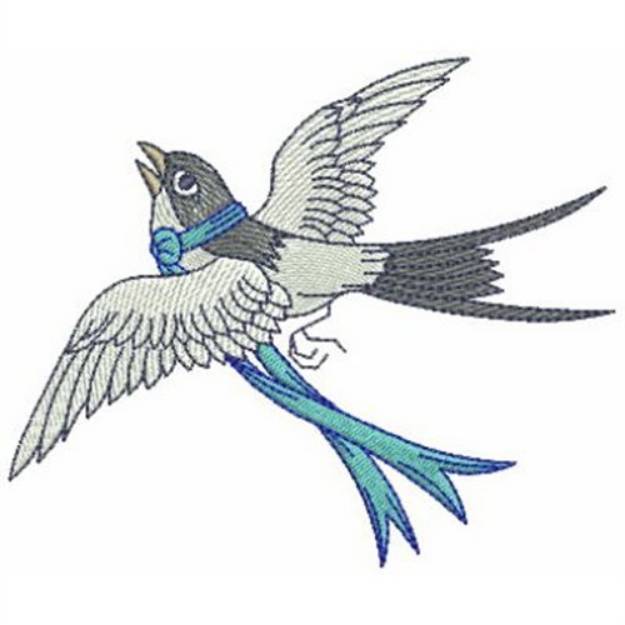 Soaring Swallow Machine Embroidery Design Embroidery Library At