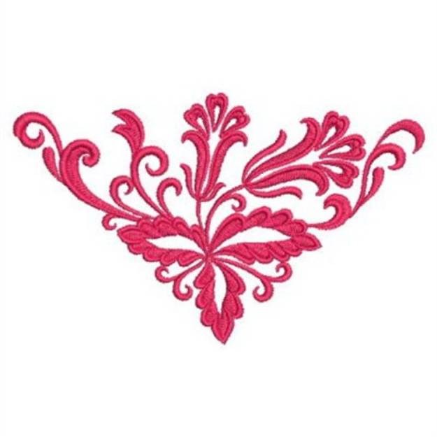 Damask Flower Machine Embroidery Design Embroidery Library At