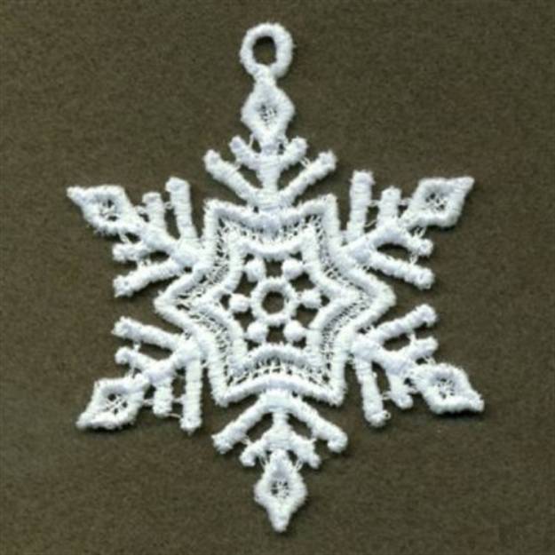 Snowflake Fsl Machine Embroidery Design Embroidery Library At