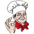 Picture of Chef Machine Embroidery Design