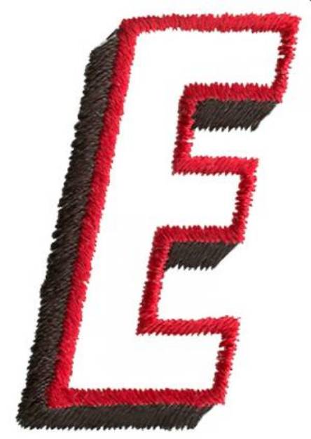 Picture of Club E Machine Embroidery Design