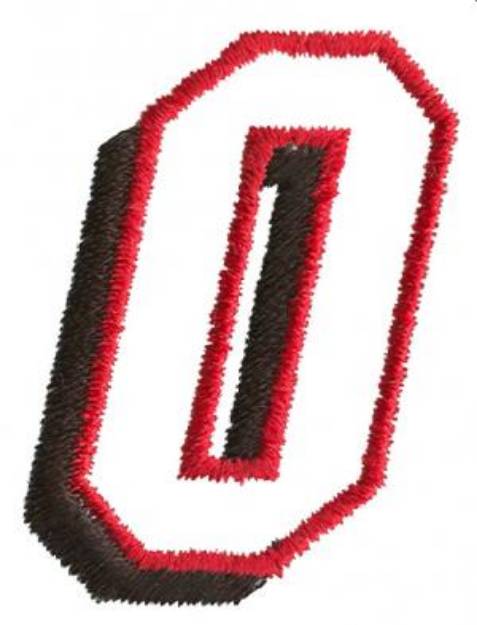 Picture of Club O Machine Embroidery Design