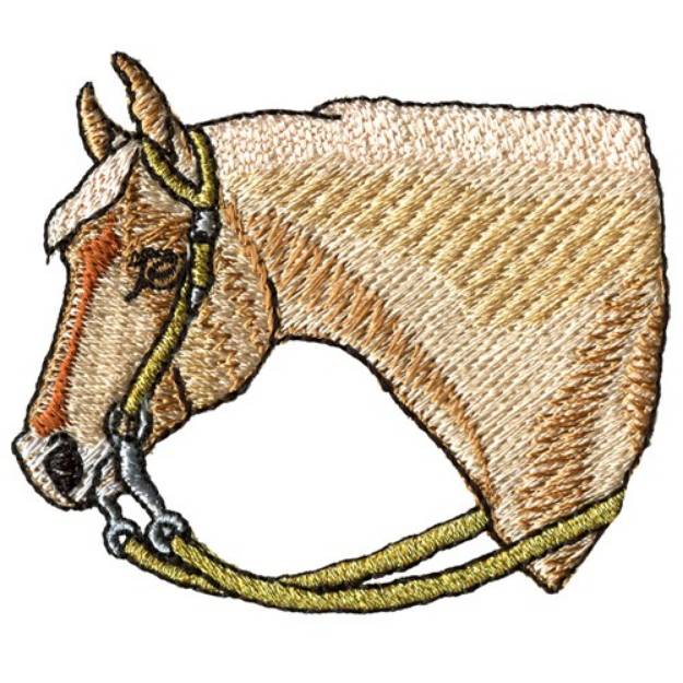 Picture of Palomino Head Machine Embroidery Design