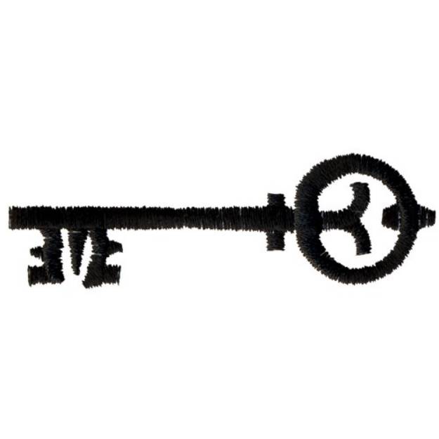 Picture of House Key Machine Embroidery Design