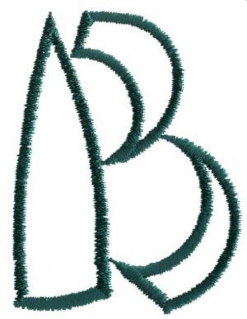 Picture of Siamese B Machine Embroidery Design