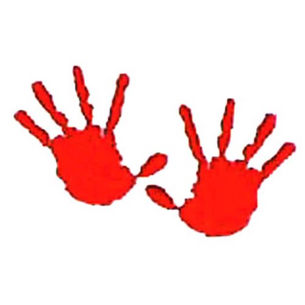 Picture of Handprints Machine Embroidery Design