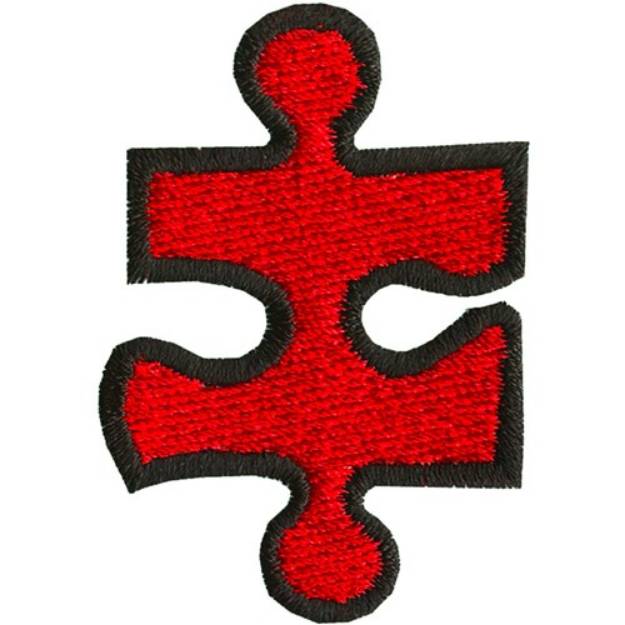 Picture of Puzzle Piece Machine Embroidery Design