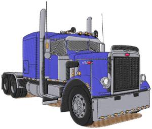 Picture of Truck Machine Embroidery Design