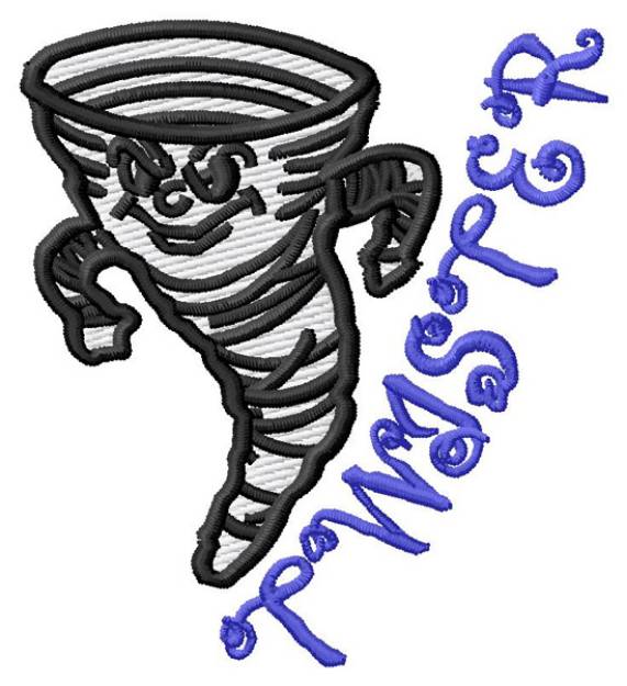 Picture of Twister Machine Embroidery Design