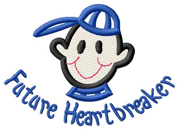 Picture of Future Heartbreaker Machine Embroidery Design