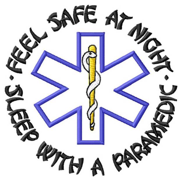 Picture of Feel Safe Machine Embroidery Design