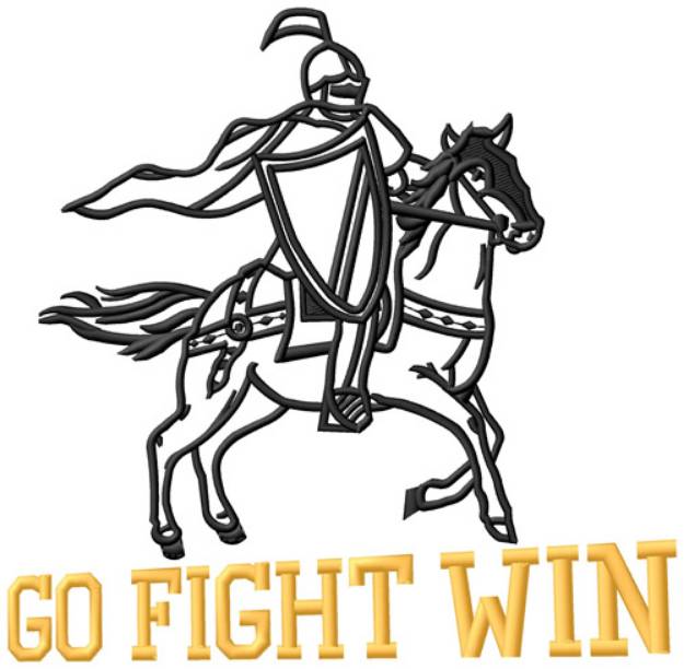 Picture of Go Fight Win Machine Embroidery Design