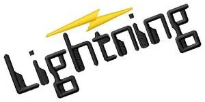 Picture of Lightning Machine Embroidery Design