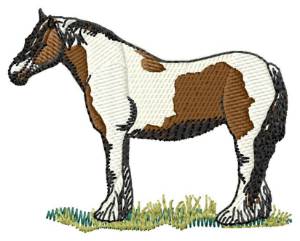 Picture of Gypsy Vanner Machine Embroidery Design