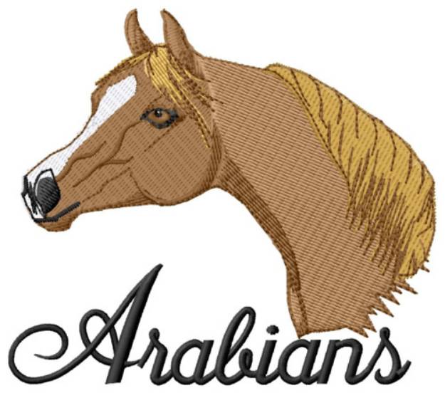 Picture of Arabians Machine Embroidery Design