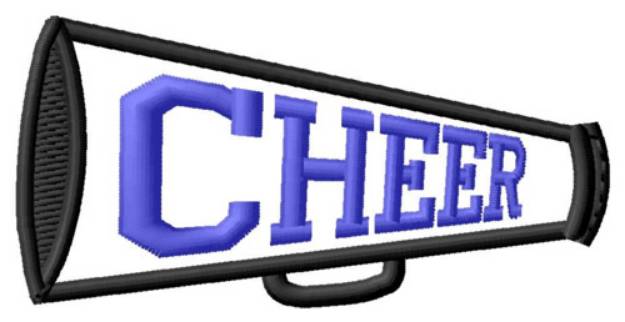 Picture of Cheer Machine Embroidery Design