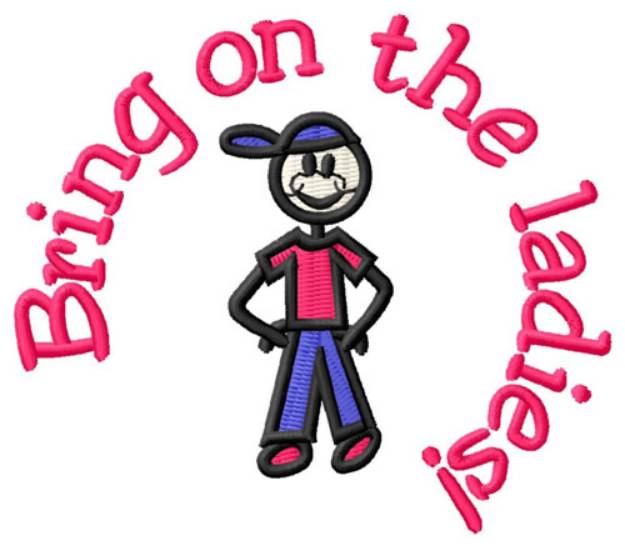 Picture of Bring On The Ladies Machine Embroidery Design