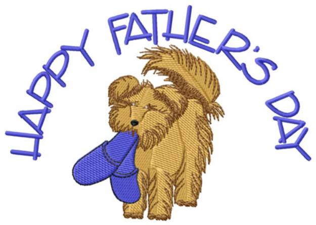 Picture of Happy Fathers Day Machine Embroidery Design