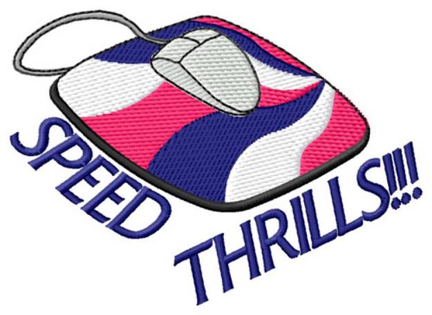 Picture of Speed Thrills Machine Embroidery Design