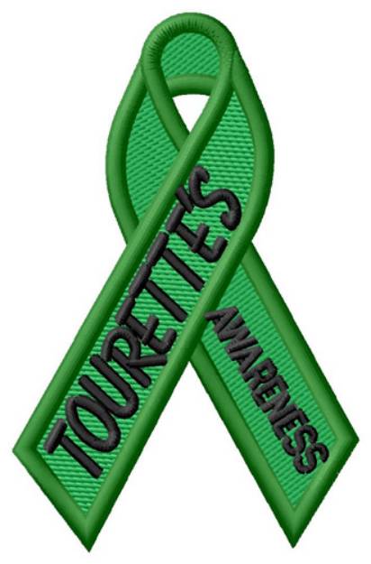 Picture of Tourettes Awareness Machine Embroidery Design