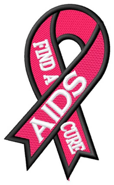 Picture of Aids Machine Embroidery Design