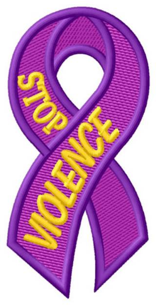 Picture of Stop Violence Machine Embroidery Design