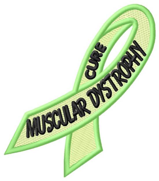 Picture of Cure Muscular Dystrophy Machine Embroidery Design