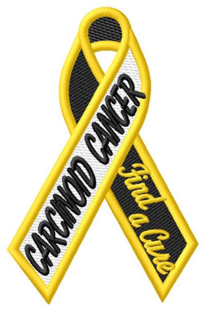 Picture of Carcinoid Cancer Machine Embroidery Design