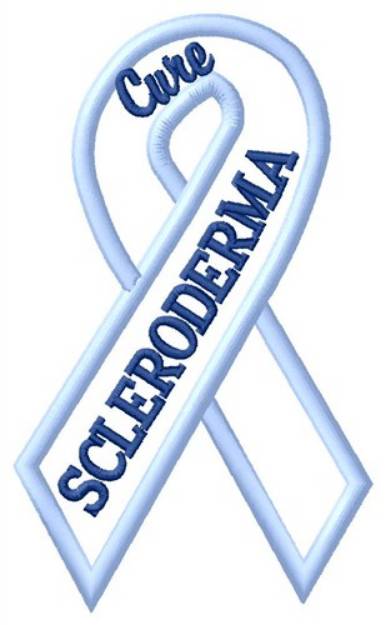 Picture of Cure Scleroderma Machine Embroidery Design