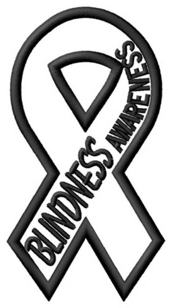 Picture of Blindness Awareness Machine Embroidery Design