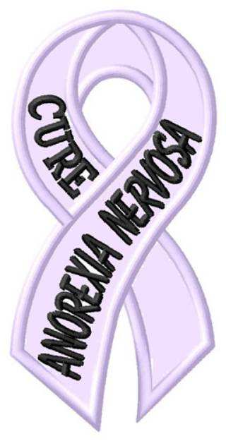 Picture of Cure Anorexia Nervosa Machine Embroidery Design