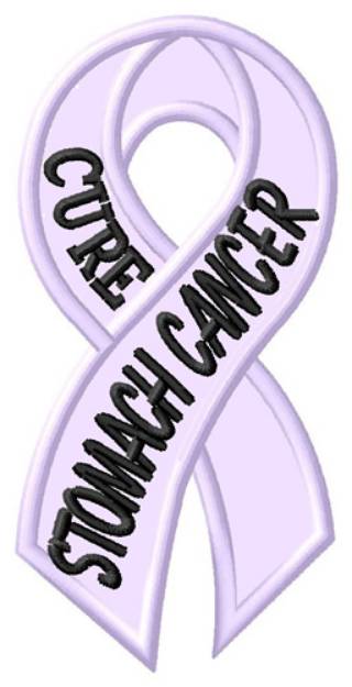 Picture of Cure Stomach Cancer Machine Embroidery Design