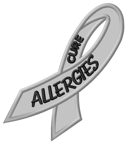 Cure Allergies Machine Embroidery Design