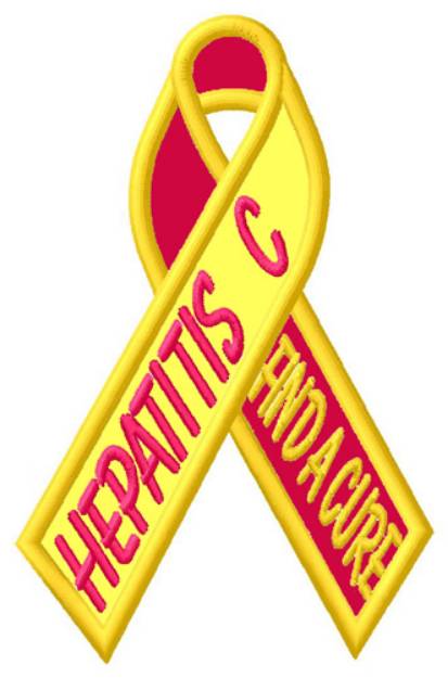 Picture of Hepatitis C Machine Embroidery Design