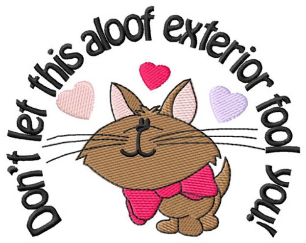 Picture of Aloof Exterior Machine Embroidery Design