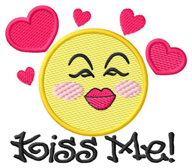 Picture of Kiss Me Machine Embroidery Design