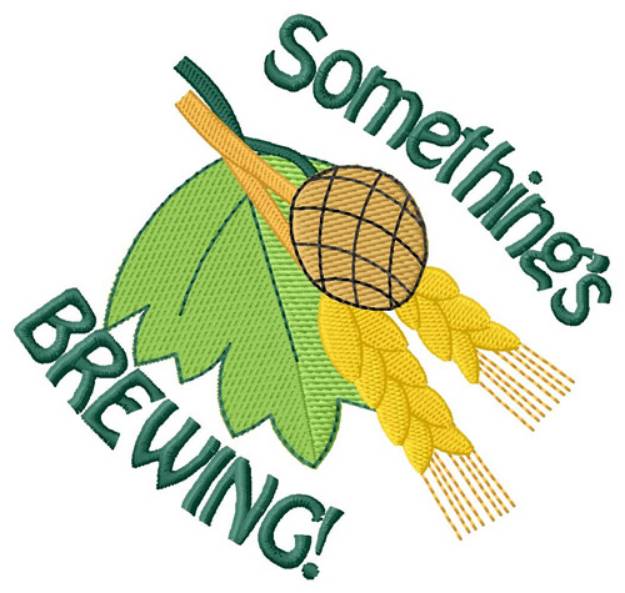 Picture of Somethings Brewing Machine Embroidery Design