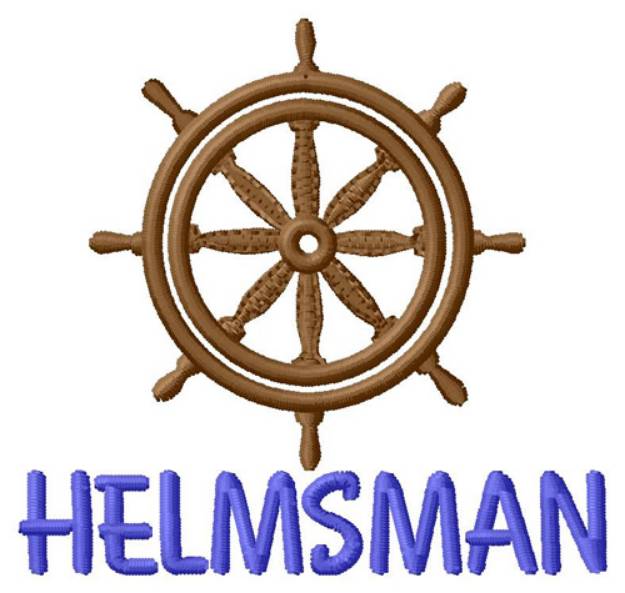 Picture of Helmsman Machine Embroidery Design