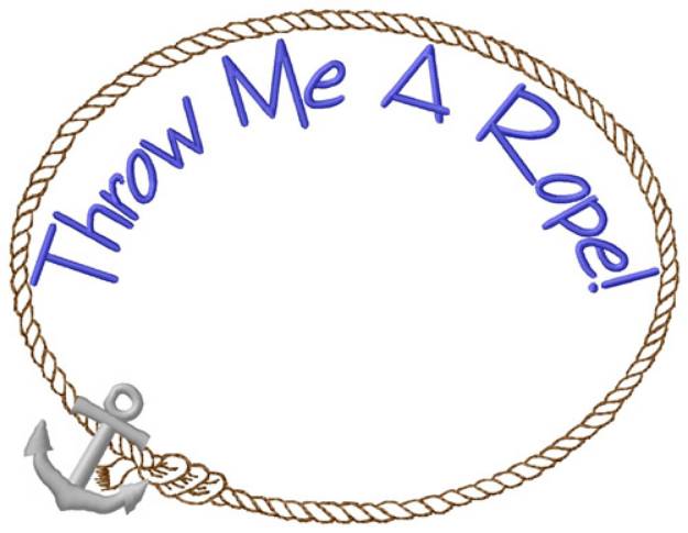 Picture of Throw Me A Rope Machine Embroidery Design