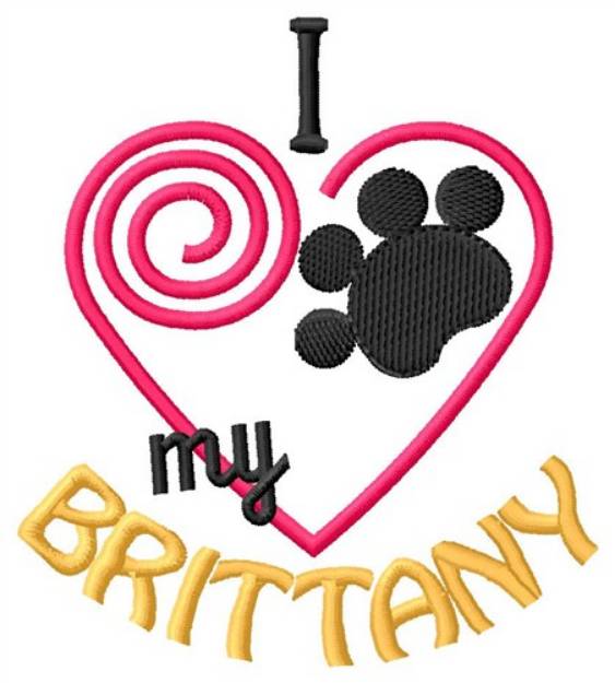 Picture of Brittany Machine Embroidery Design