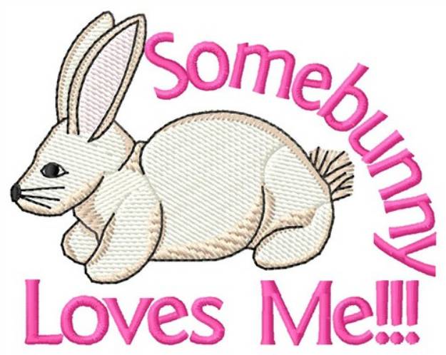 Picture of Somebunny Machine Embroidery Design