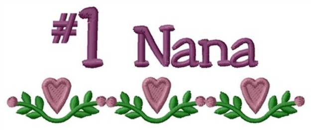 Picture of #1 Nana Machine Embroidery Design