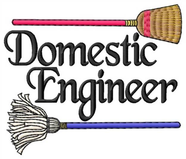 Picture of Domestic Engineer Machine Embroidery Design