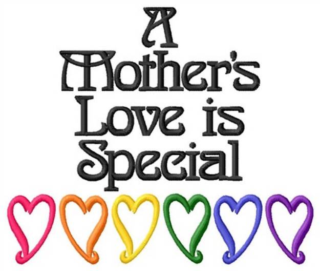 Picture of Mothers Love Machine Embroidery Design