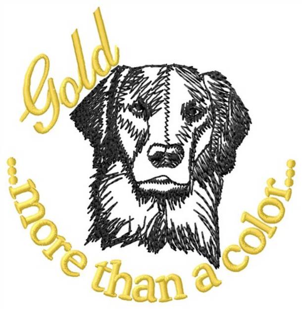 Golden Retriever Machine Embroidery Design | Embroidery Library at ...