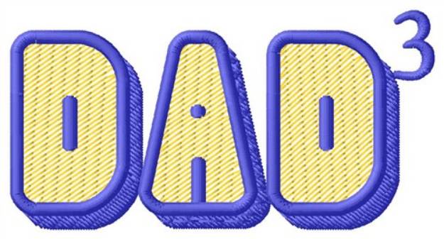 Picture of Dad3 Machine Embroidery Design