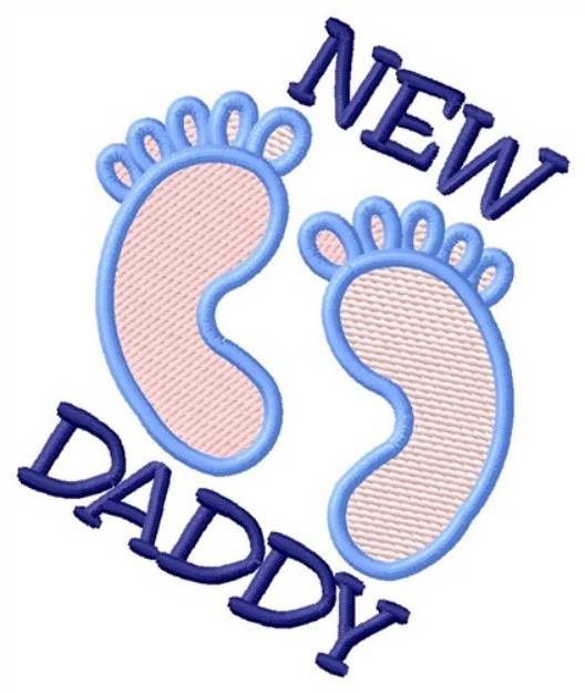 Picture of New Daddy Machine Embroidery Design