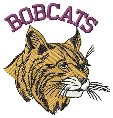 Bobcats Machine Embroidery Design