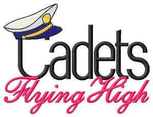 Picture of Cadets Flying High Machine Embroidery Design