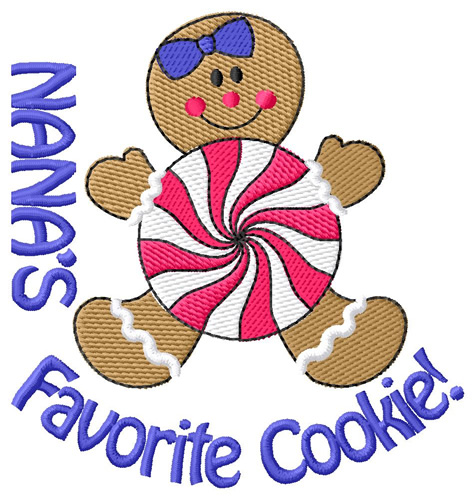 Nanas Cookie Machine Embroidery Design